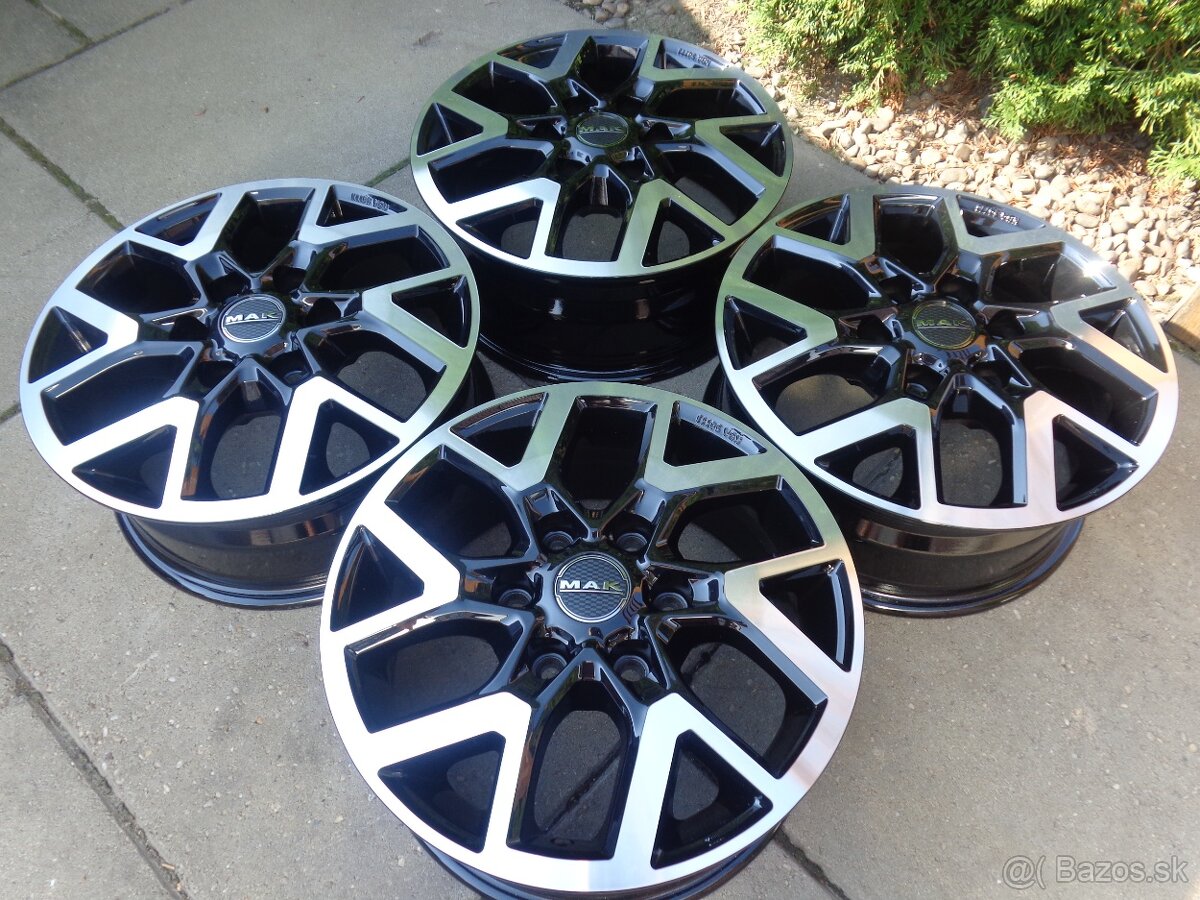 6x120 R16 aludisky na novy Ford Transit Custom 2024-
