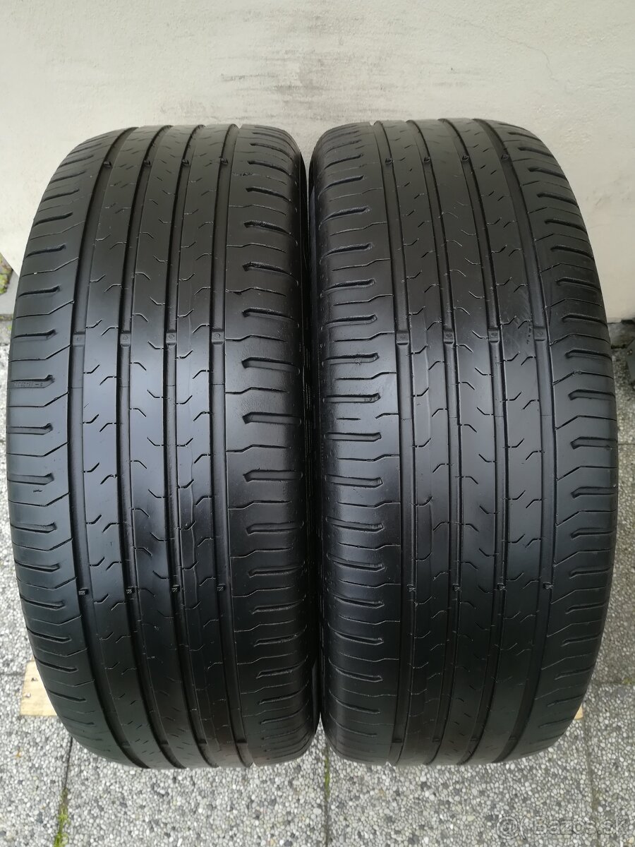 Letné pneumatiky 215/55 R17 Continental, 2ks