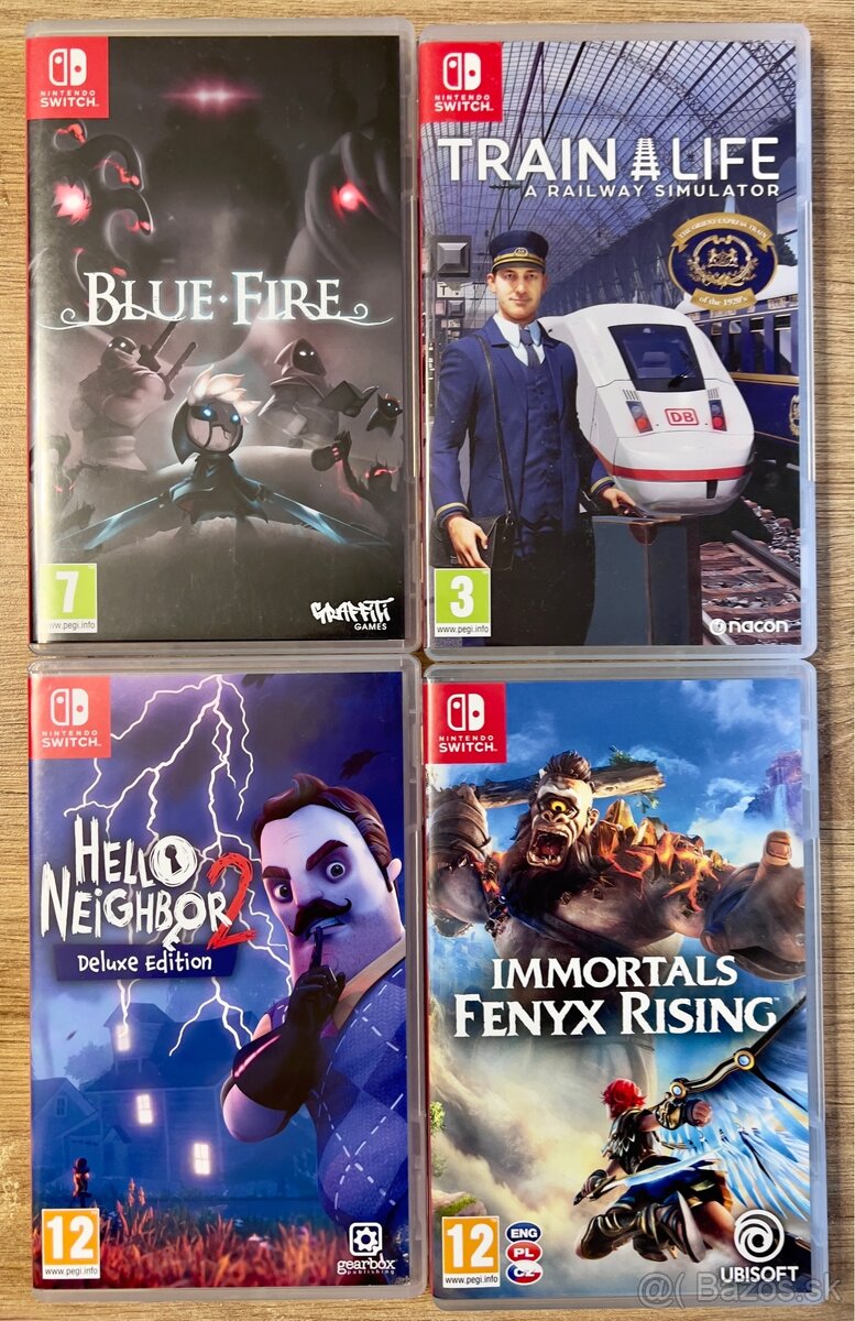 Nintendo Switch hry