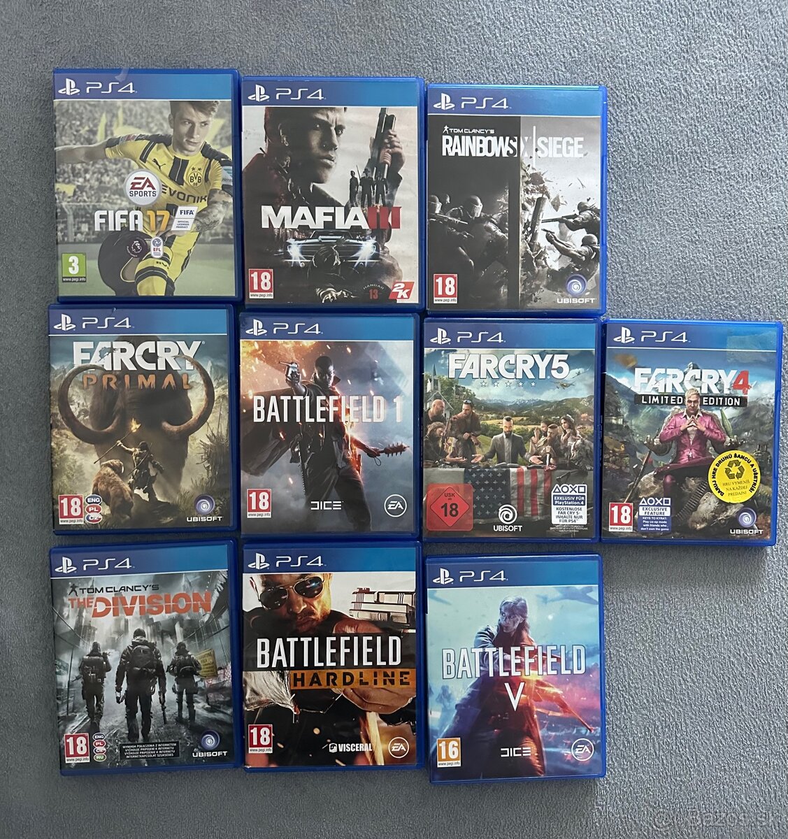 Hry na ps4