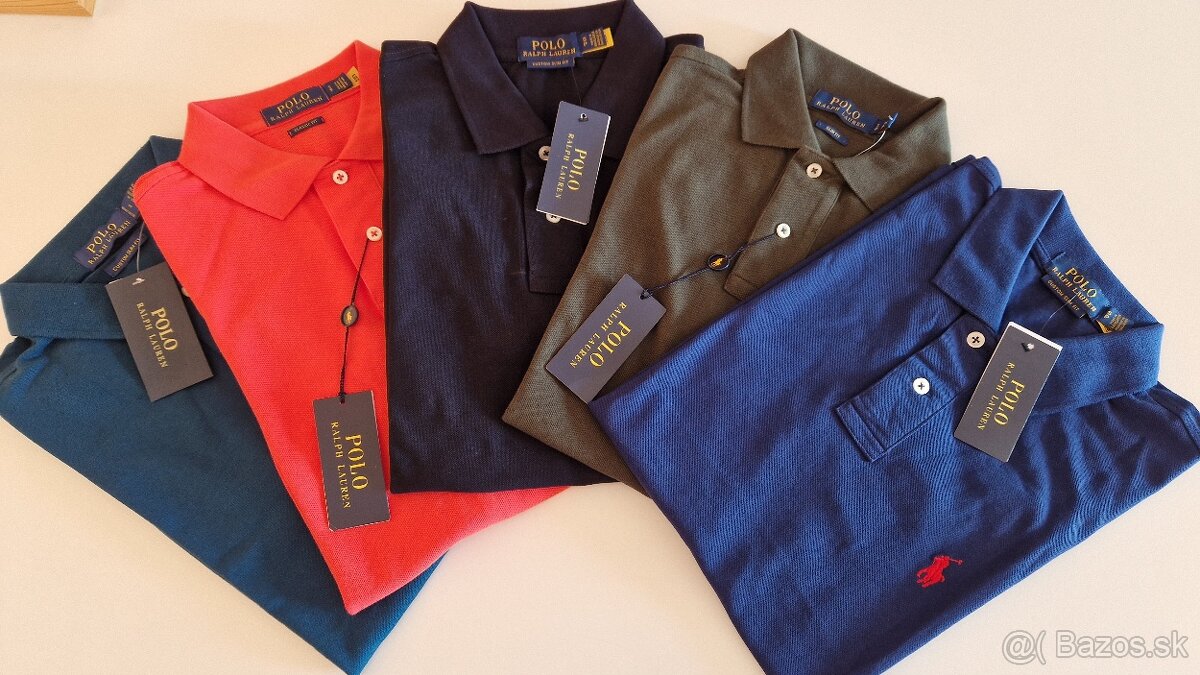 Polo Ralph Lauren Mens Polo Shirt = NOVE = size S