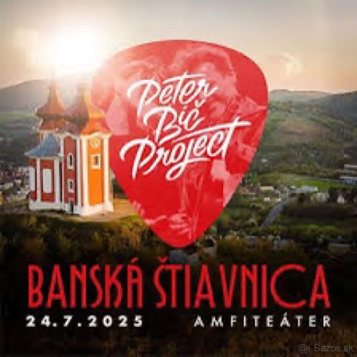 Peter Bič Project 2x listky na koncert Banská Štiavnica