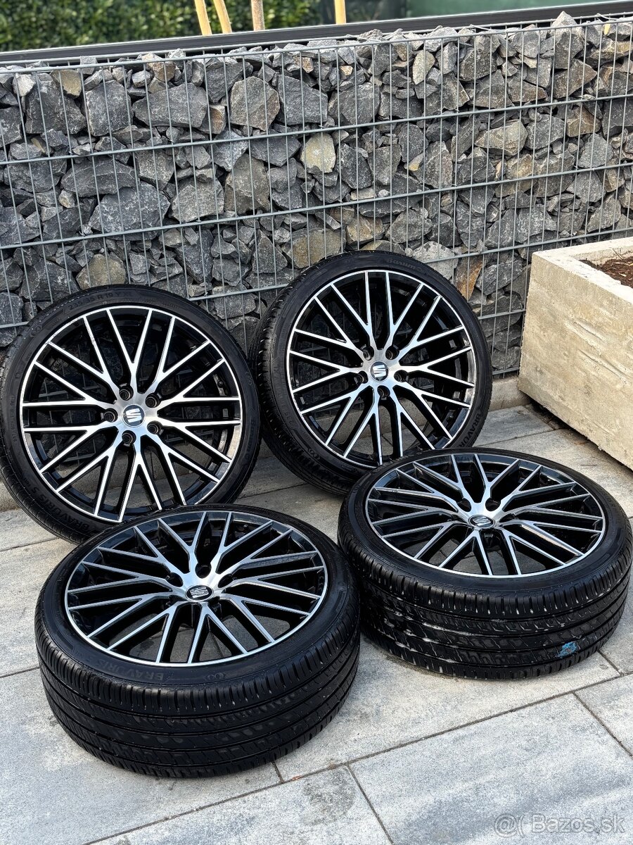 ✅ 5x112 r19 Seat leon letná sada