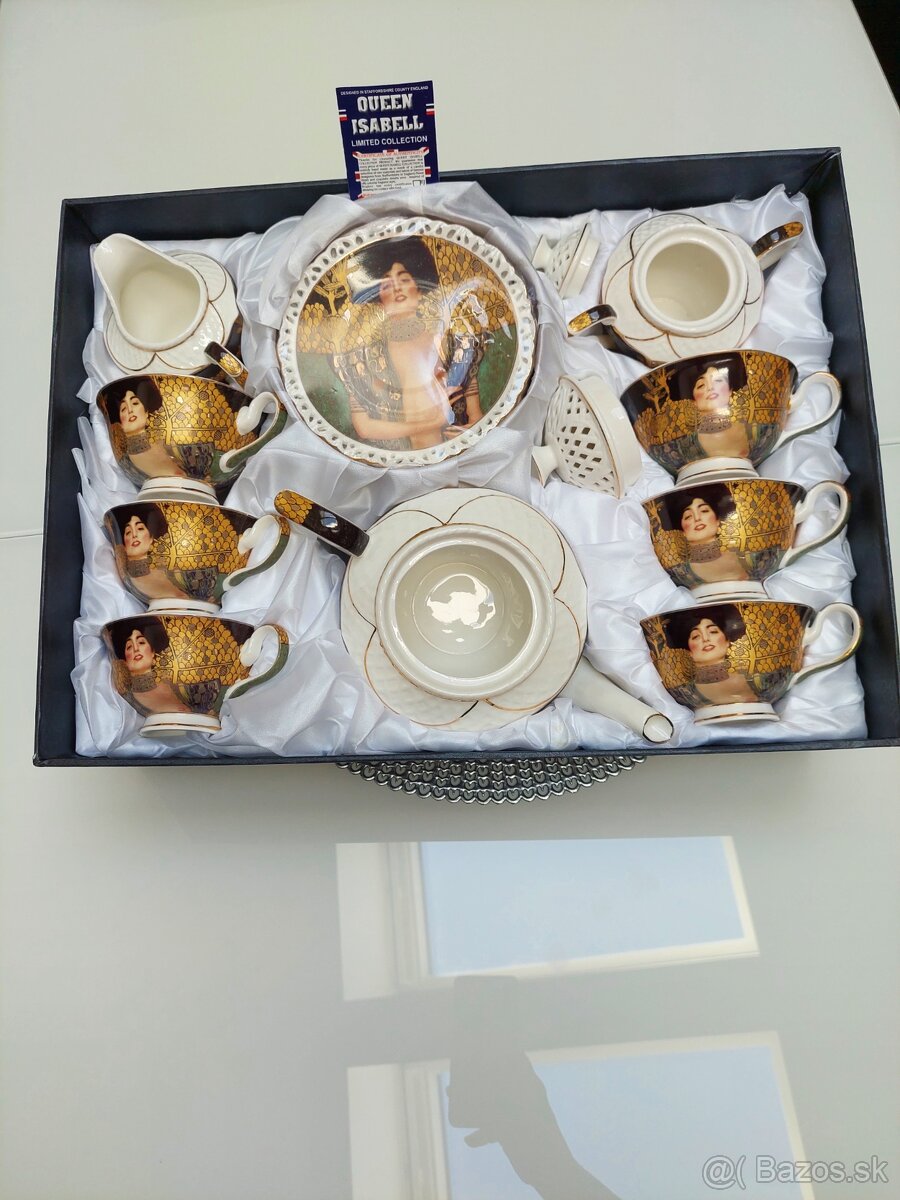 Luxusná porcelanová súprava GUSTAV KLIMT