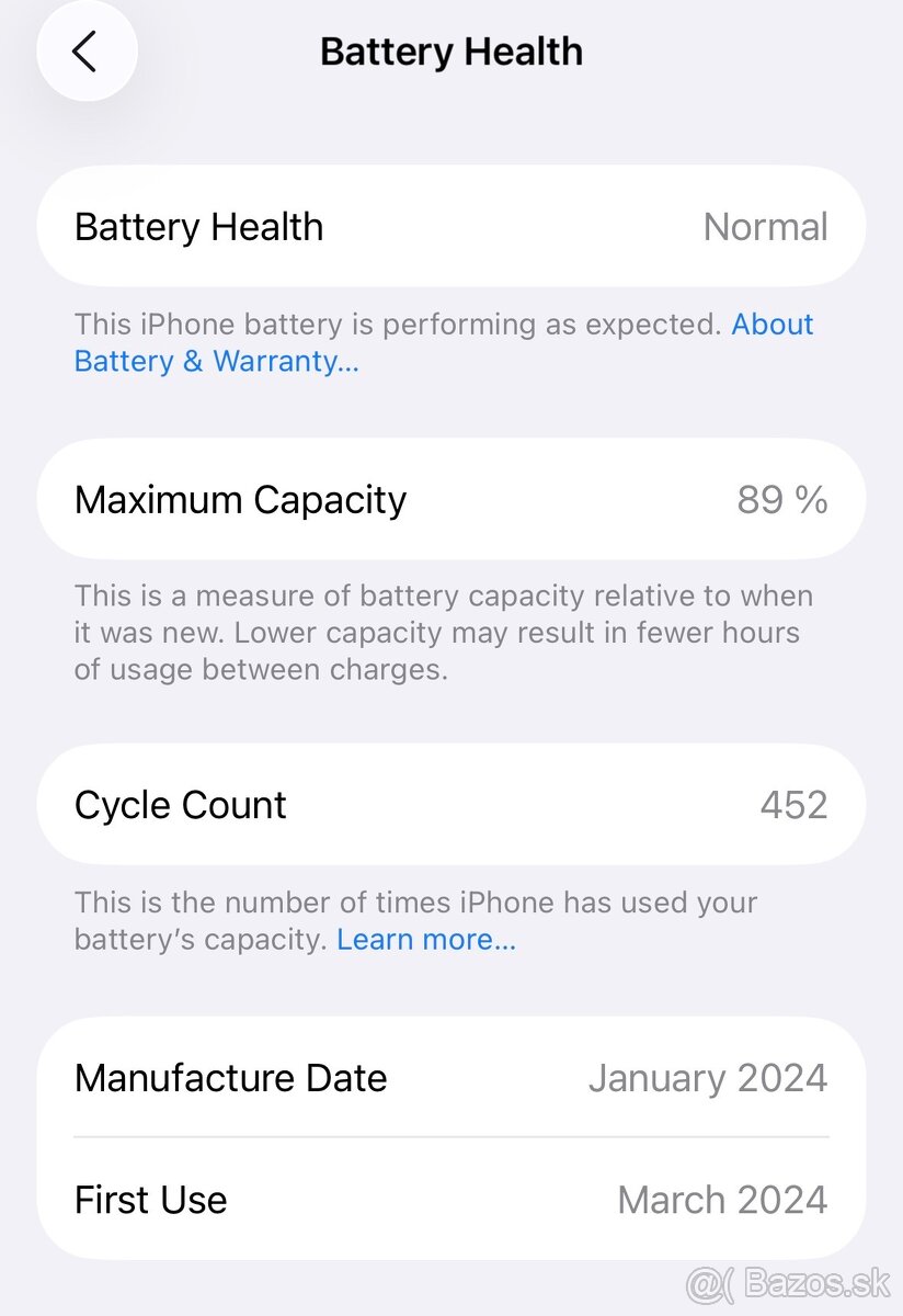 Iphone 15 pro 128GB black