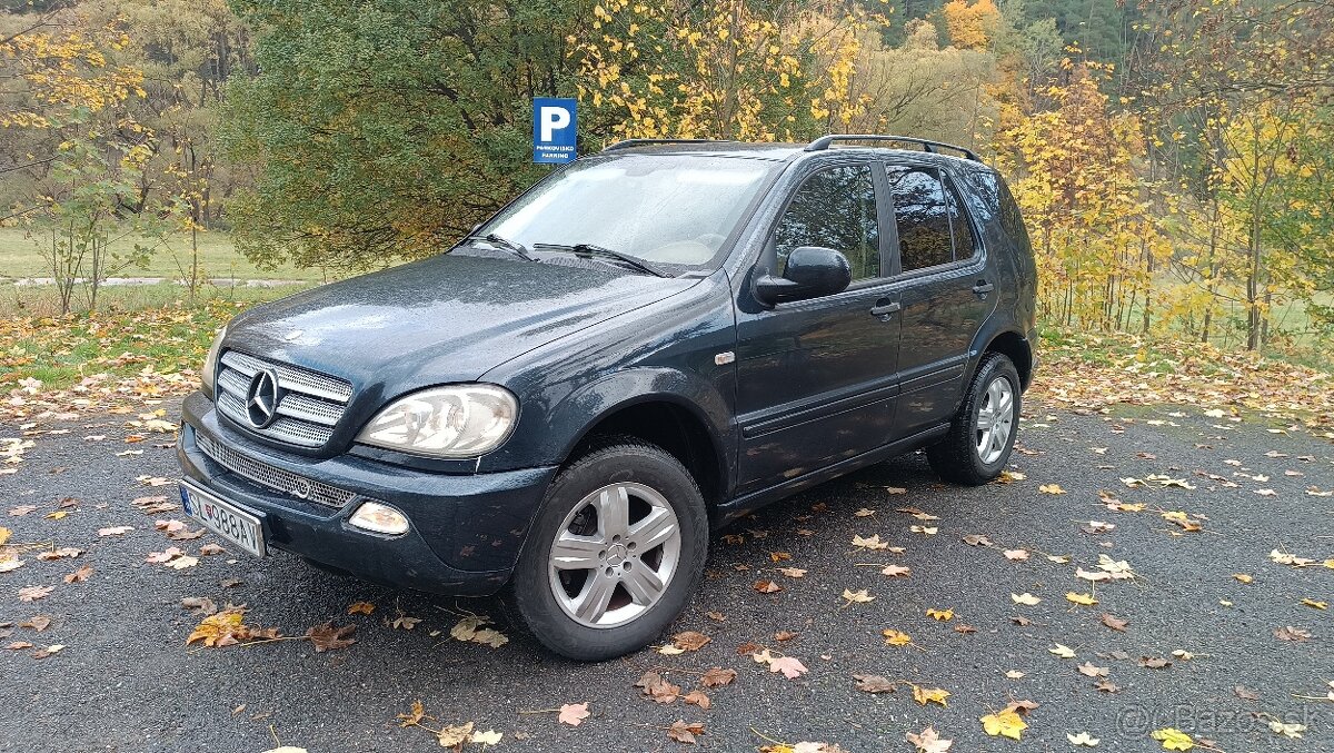 Mercedes Benz ML 270cdi /manuál 6st. Luxury line, Bose audio