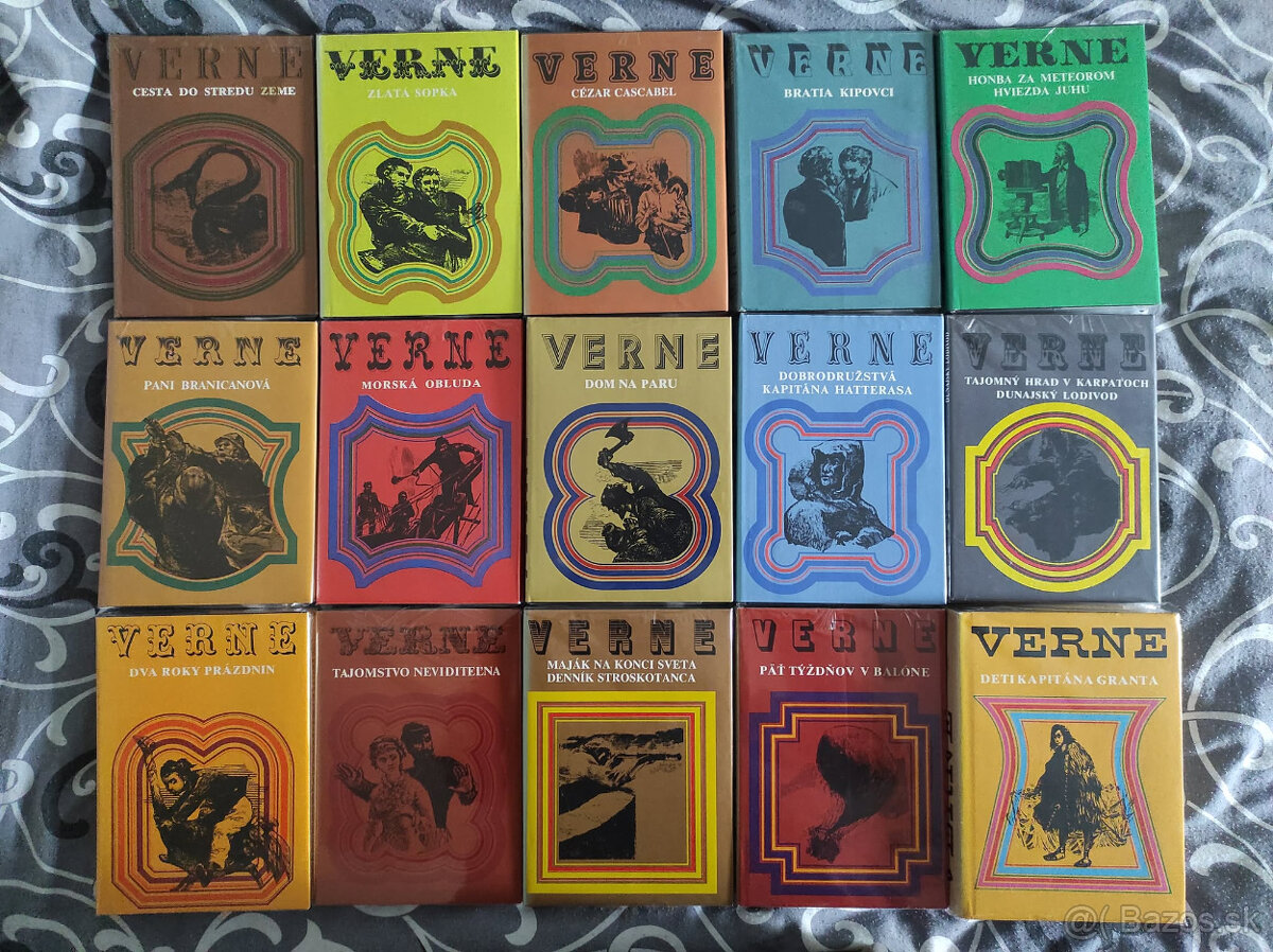 Jules Verne - komplet 35ks Slovenský jazyk