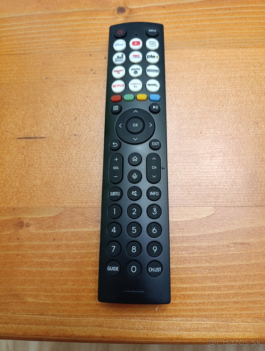 Ovládač TV Hisense