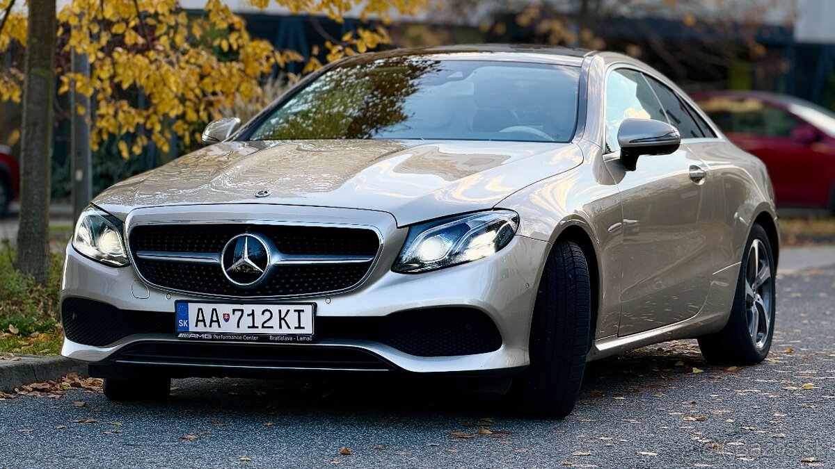 Mercedes E400 4matic coupé (možnosť odpočtu DPH)