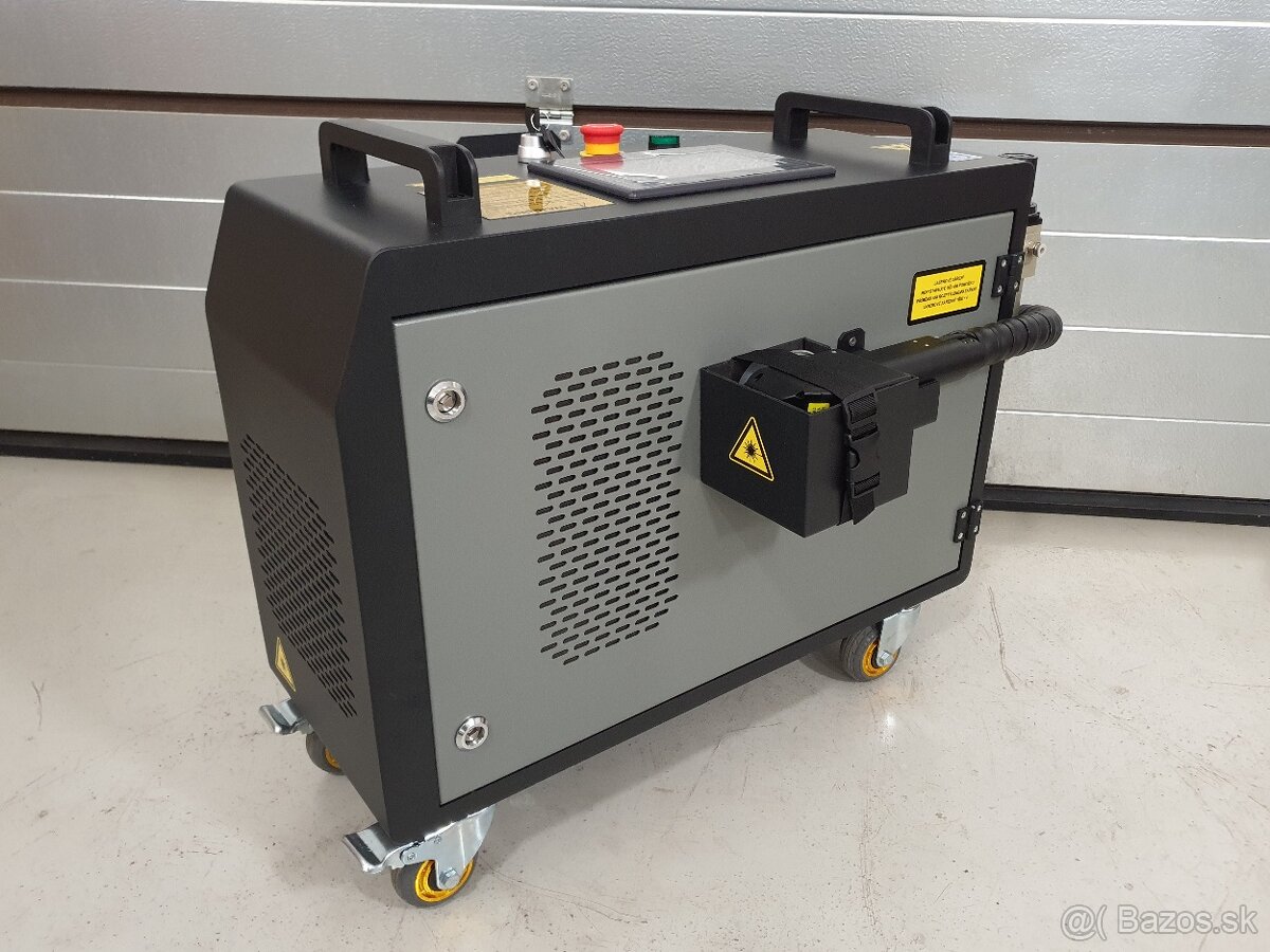 Čistiaci pulzný laser 300W, pulzná energia 5mJ