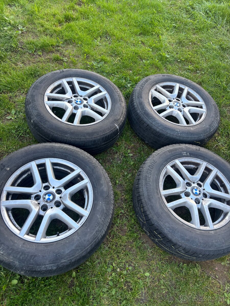 17" ALU disky original BMW 5x120 + letné 235/65 r17