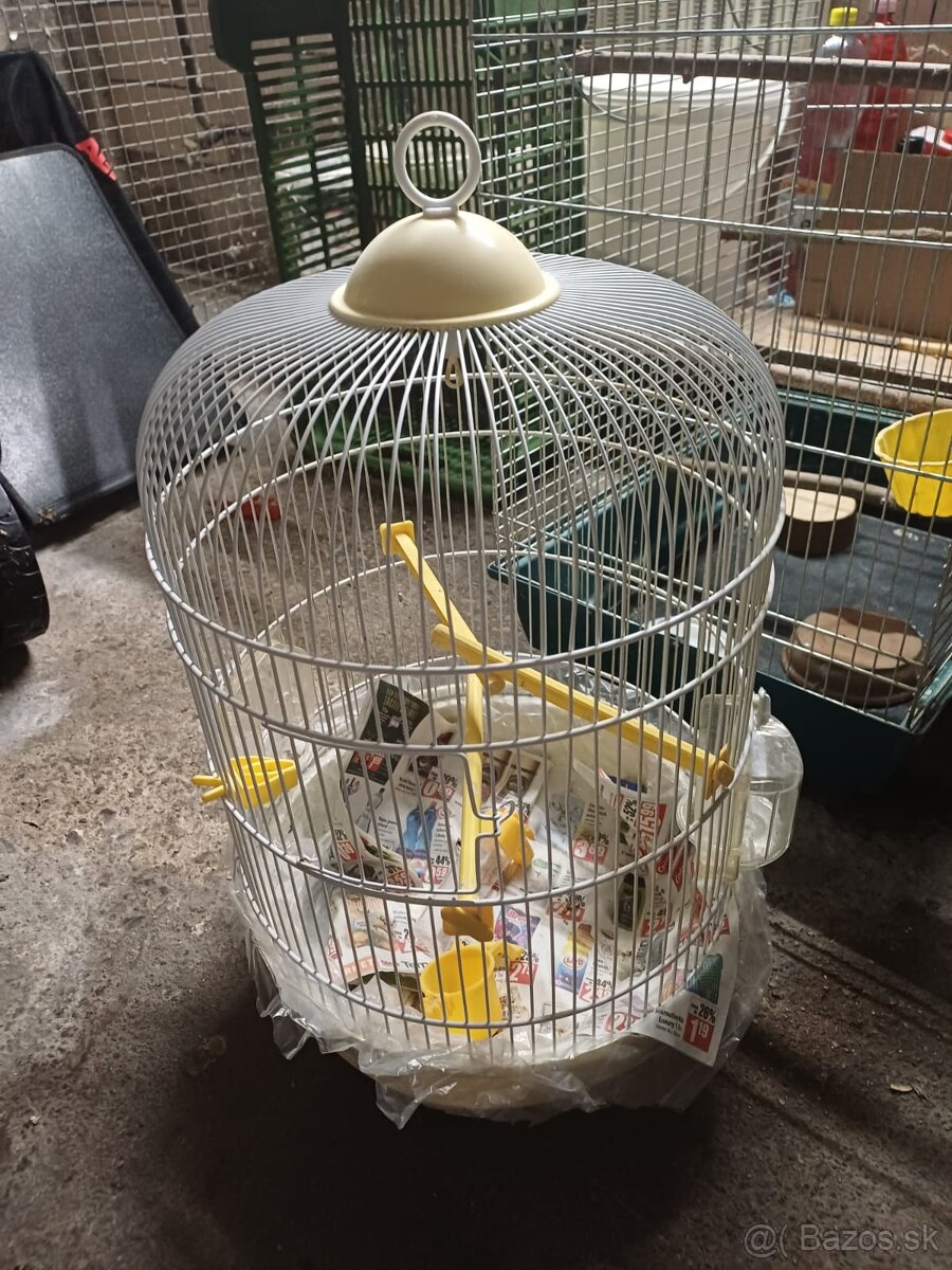 Predám klietky pre vtáky/papagaje