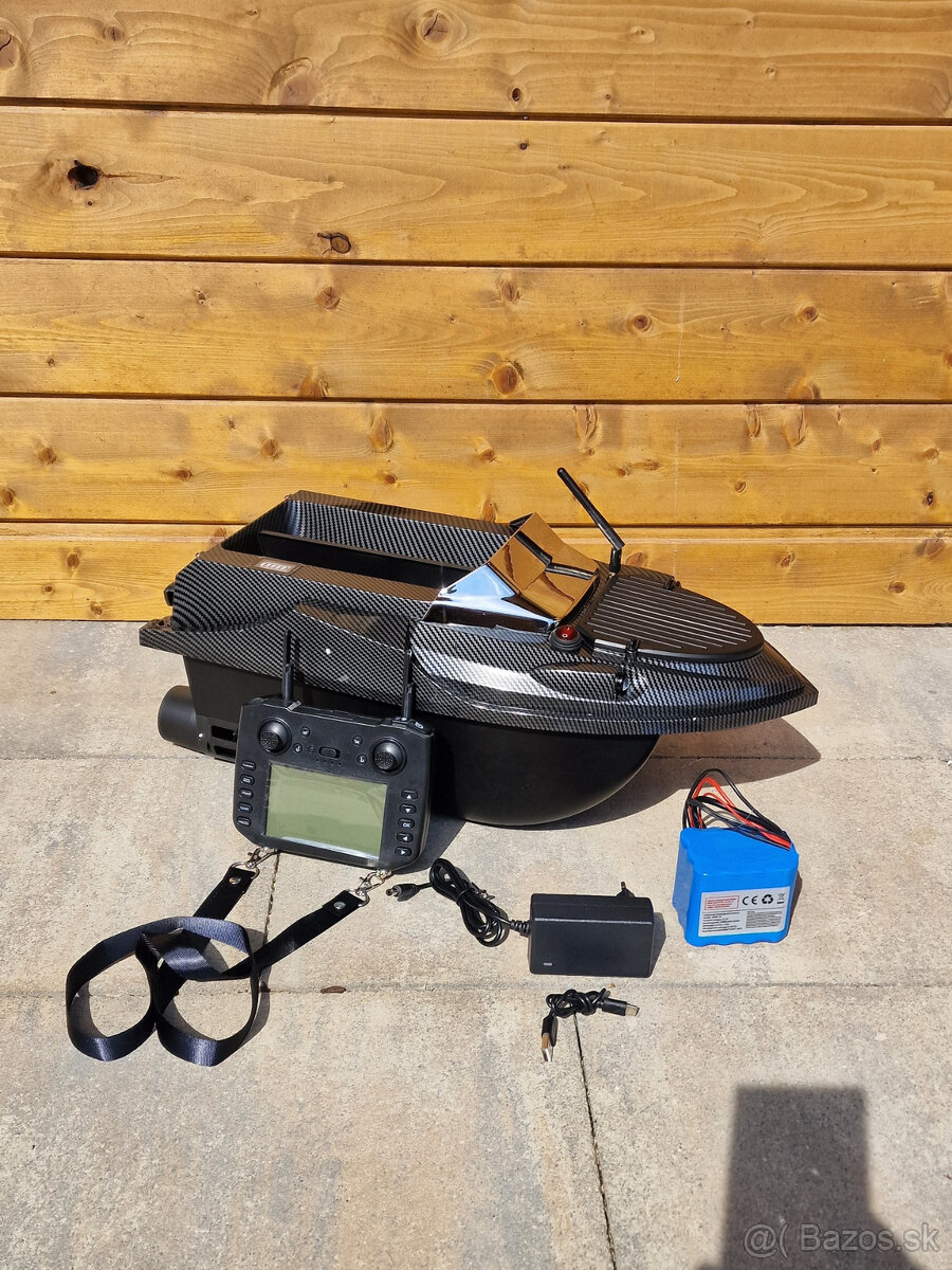 Flytec V080 zavážacia loďka GPS farbný sonar/bez sonaru