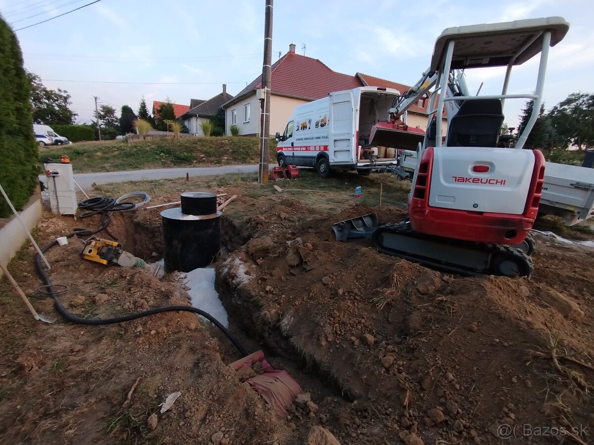 Zemné práce TRENČÍN a okolie