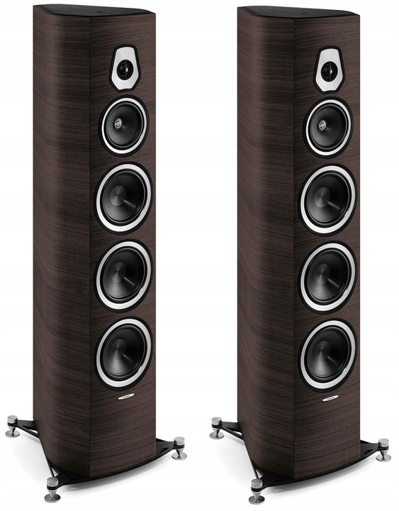 Stĺpové reproduktory, integrovaný zosilovač, príslušenstvo