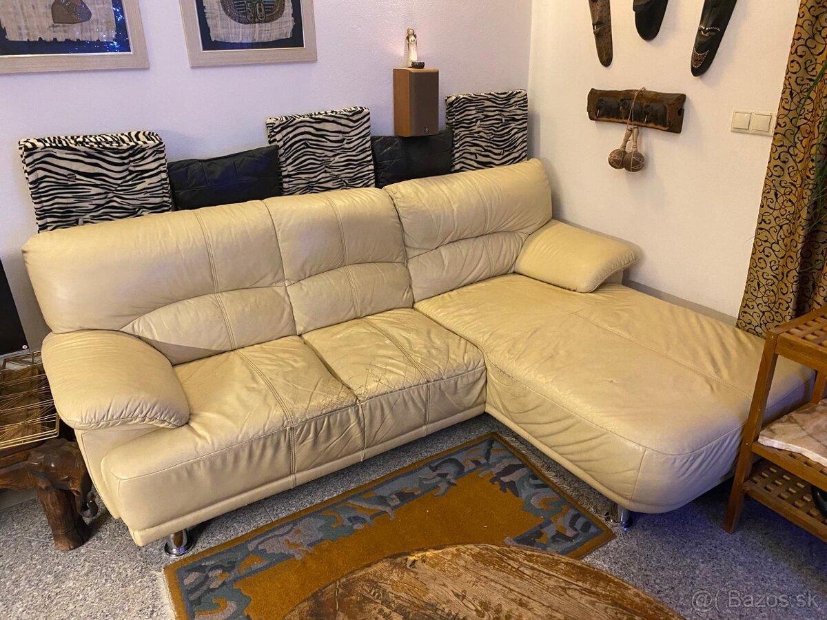 DOVOZ ZADARMO DNES OKOLO 11:00 - kozena sedacia suprava