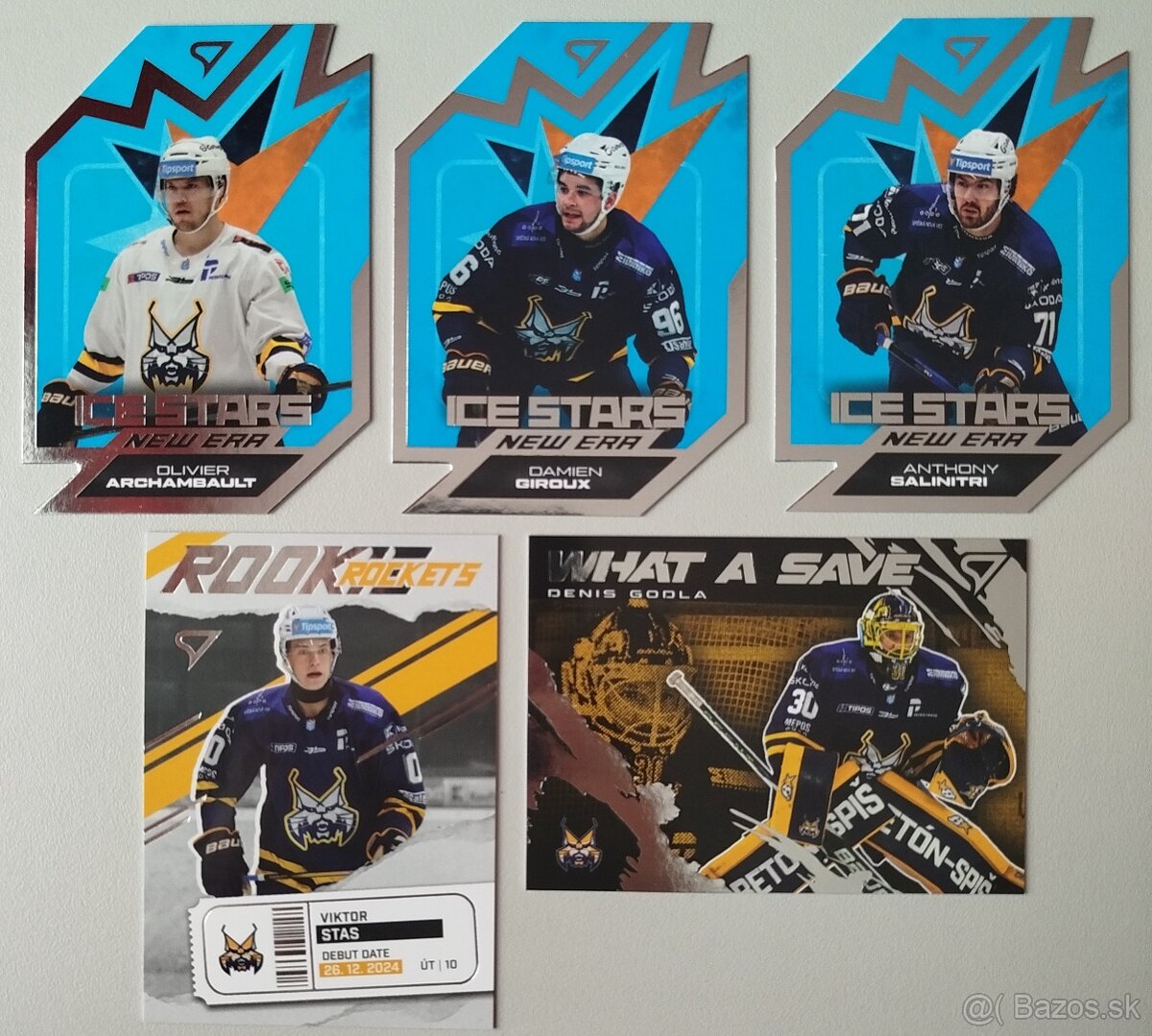 Hokejové kartičky TIPOS EXTRALIGA 25/26 HK SPIŠSKÁ NOVÁ VES