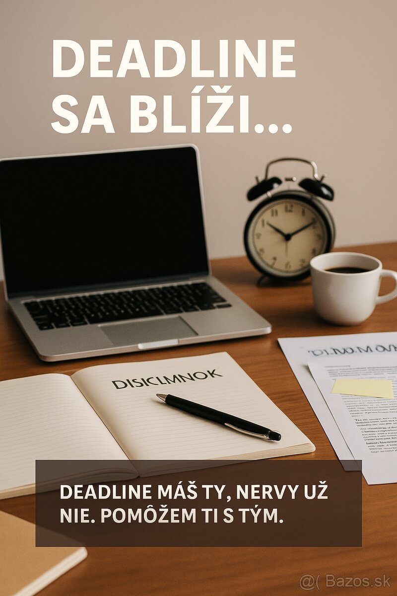 Pomoc s písaním záverečných prác