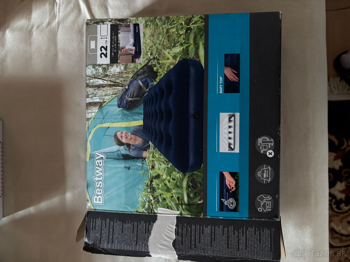 Nafukovacia postel + alektricky kompresor