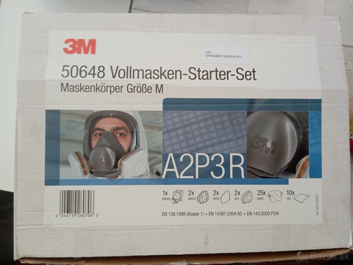 Predám ( 3M-Celotvarovú masku )