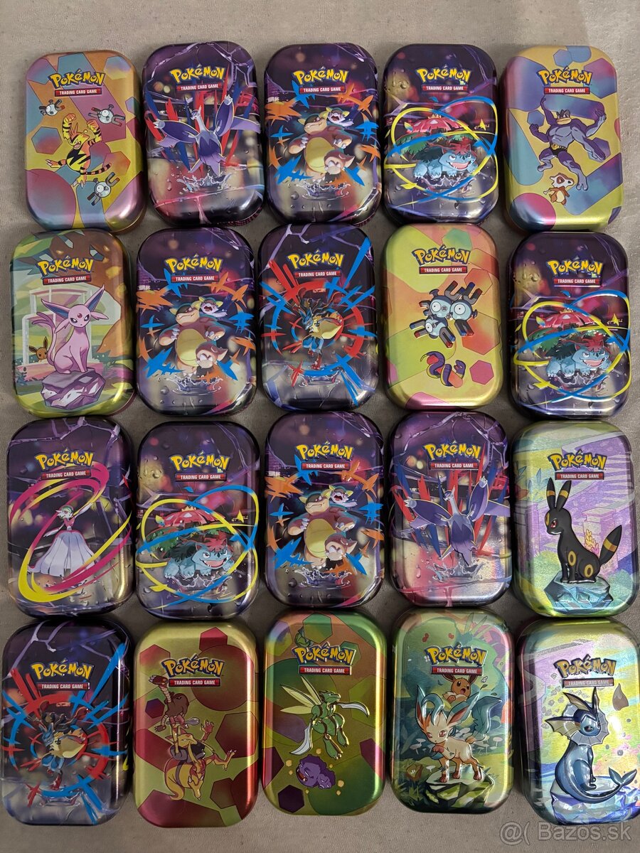 Pokémon karty + krabička