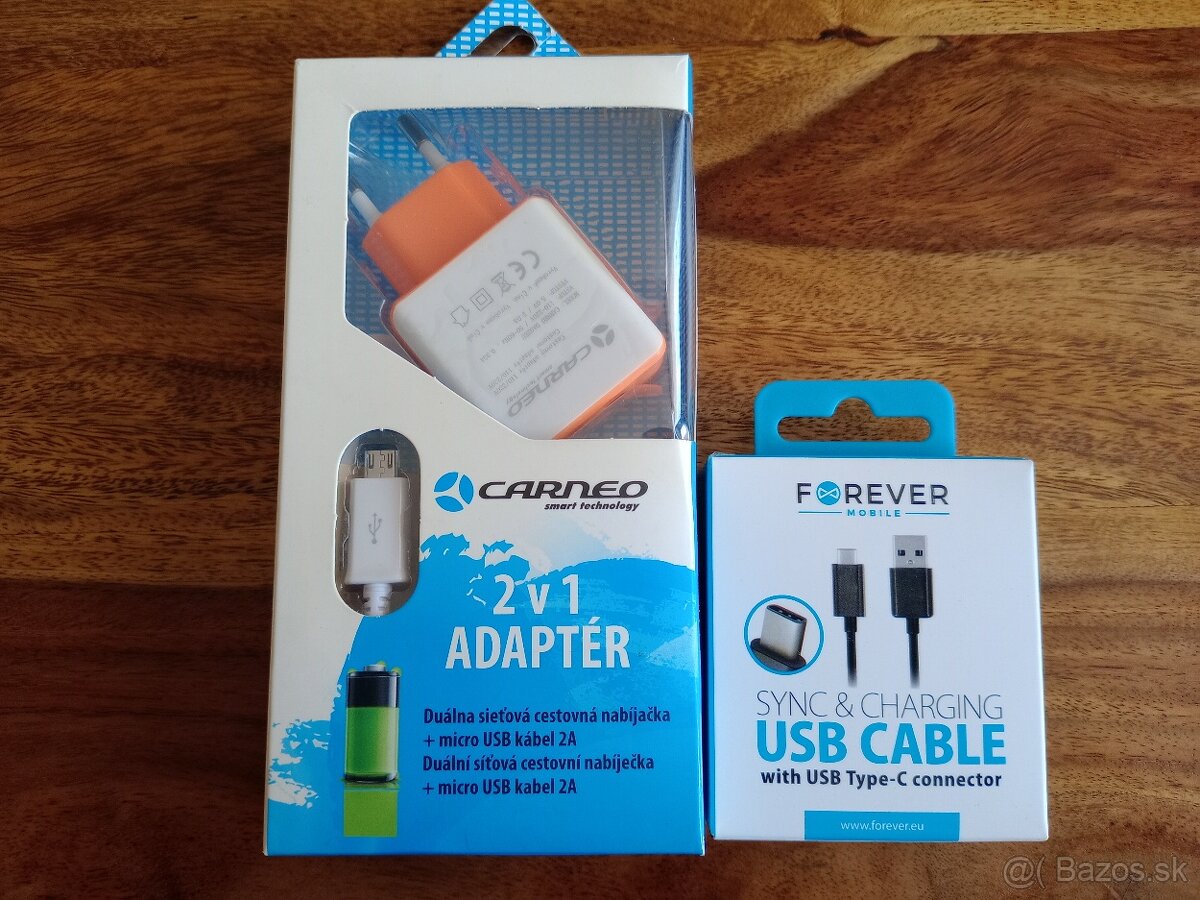 Nová nerozbalena Nabíjačka micro USB/USB C