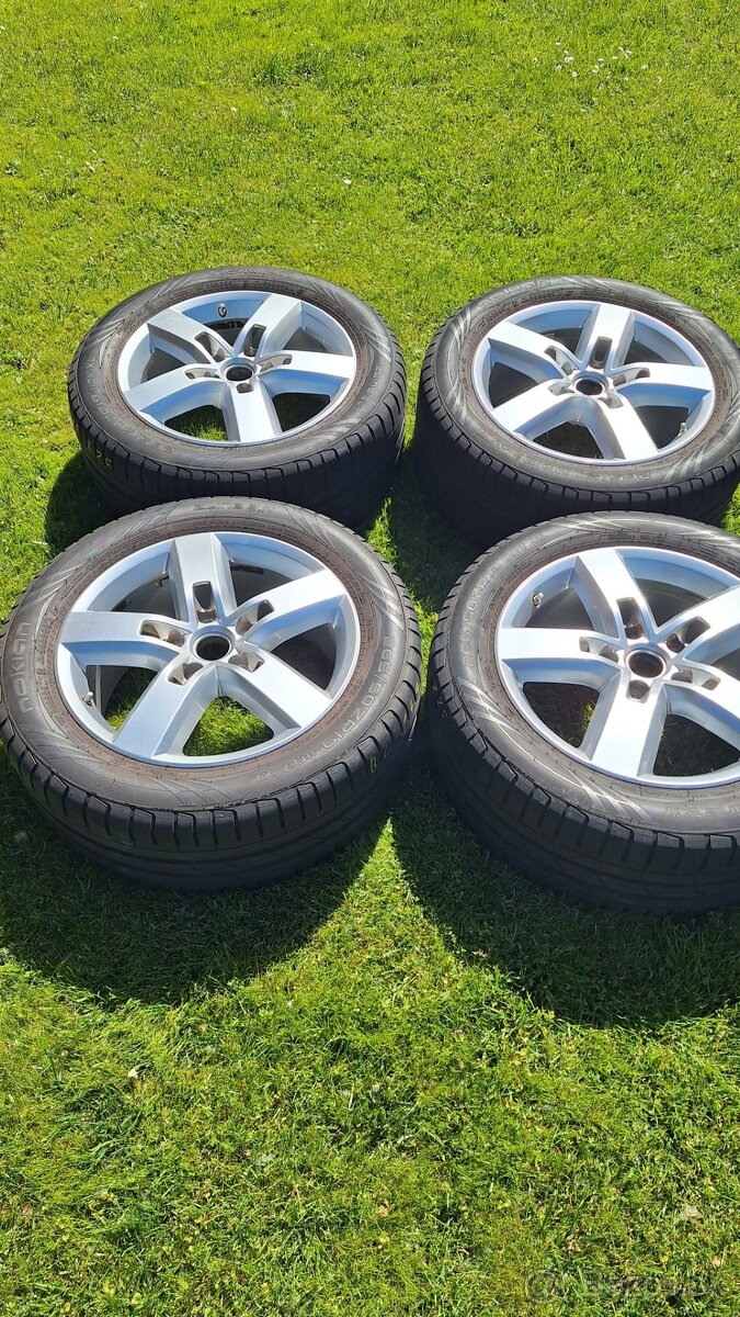 Predam orig. VW Touareg II disky na letnych Pneu 265/50 R19