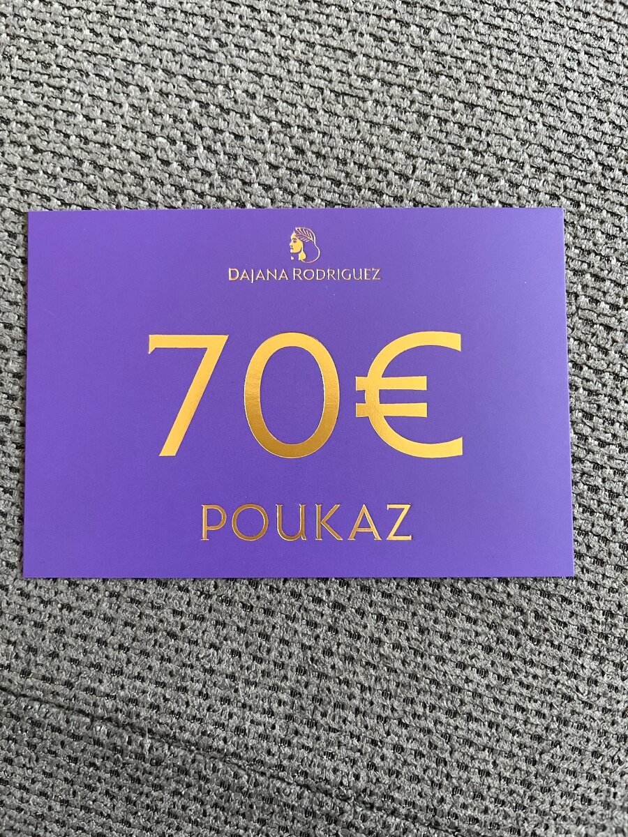 70€ zlava na kabelky Dajana Rodriguez
