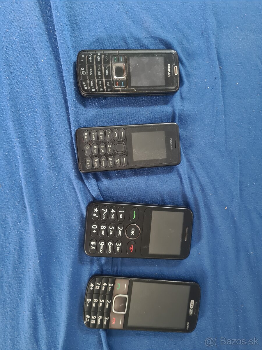 Tlačidkové mobily nokia alcatel maxcom