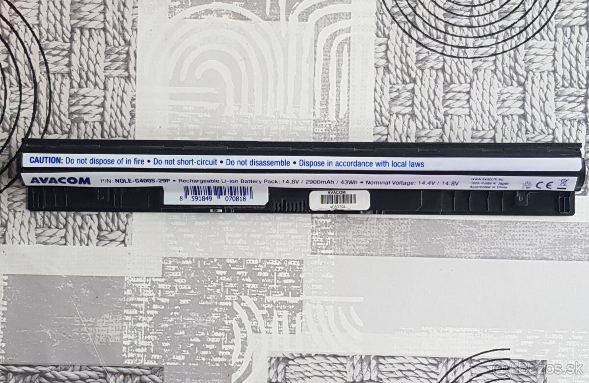 BATÉRIA LENOVO G/S/Z