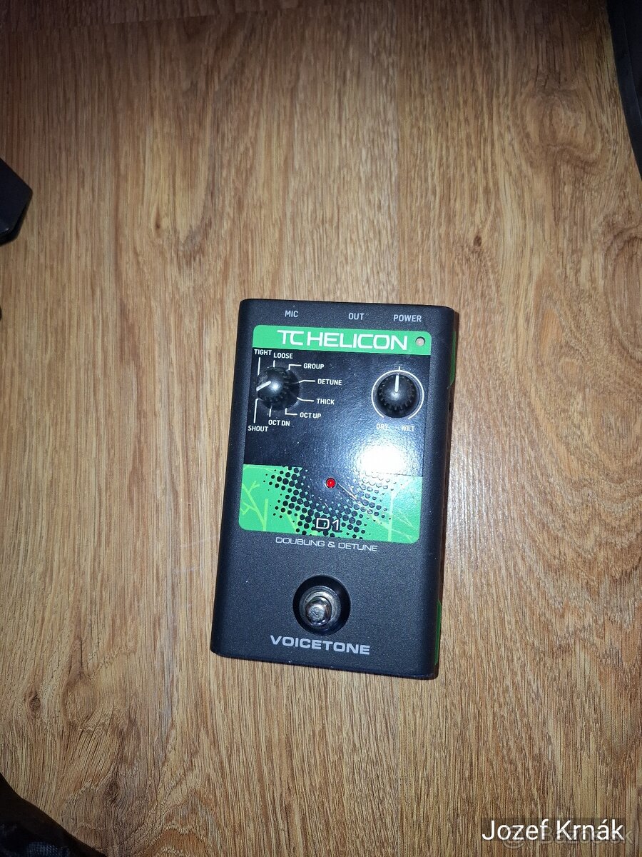 TC Helicon VoiceTone C1 Vokálny procesor