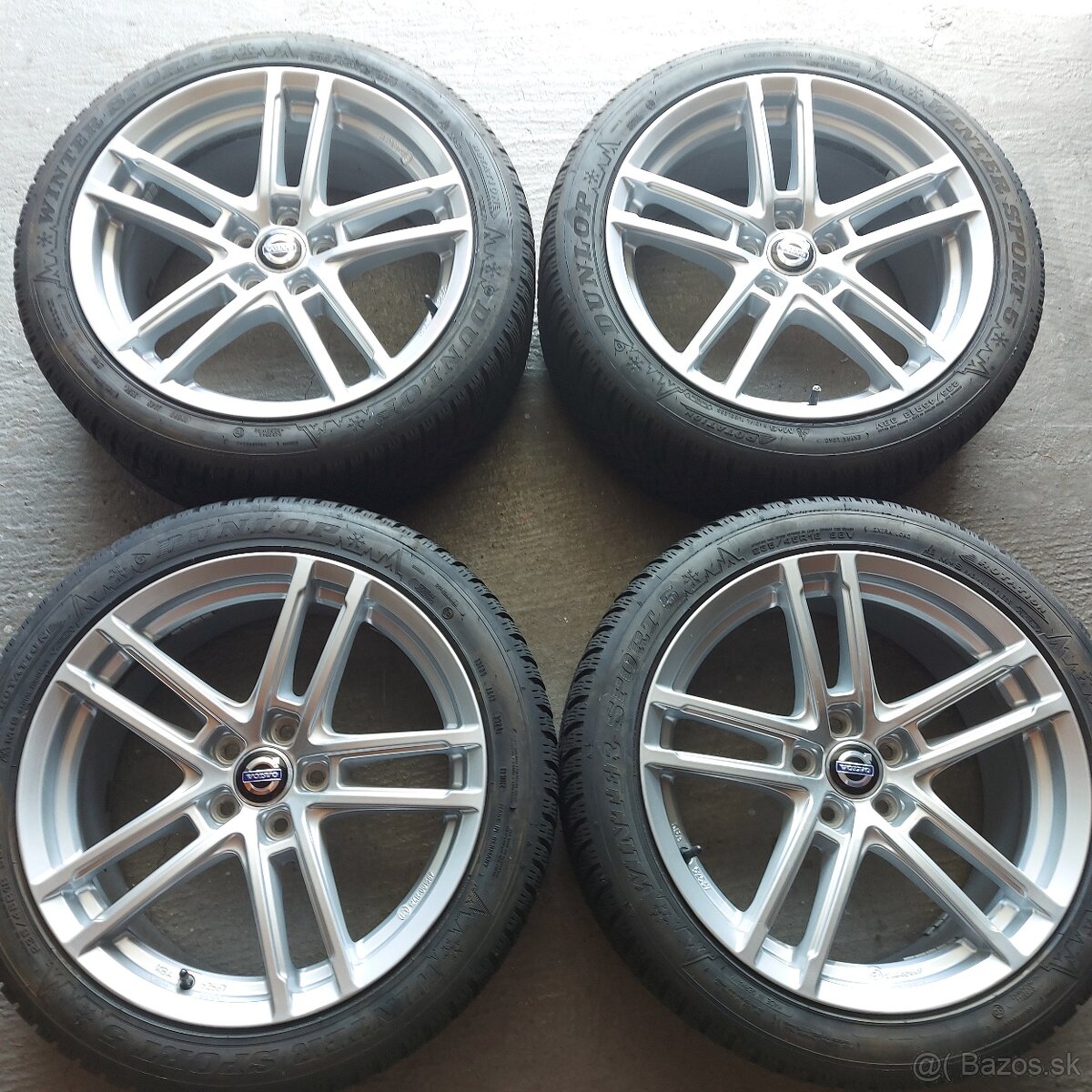 Zimná sada elektrónov na Volvo S60 V60 R18 5x108