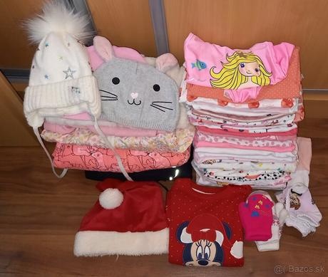 Balík oblečenia pre dievčatko, veľkosť 86/92