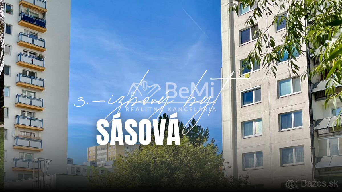 3-izbový byt, výhľad, Sásová, Banská Bystrica