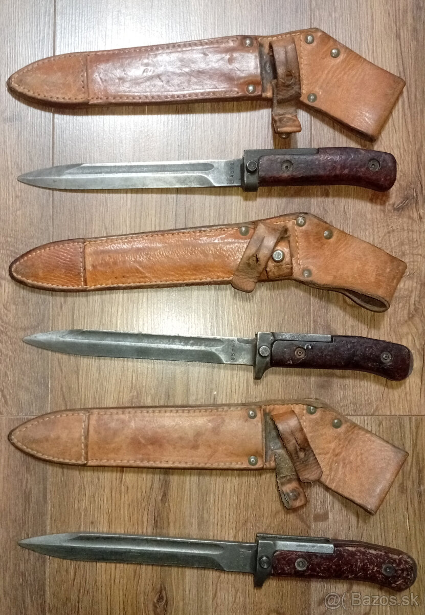 Bodáky, bajonety pre pušky vz58