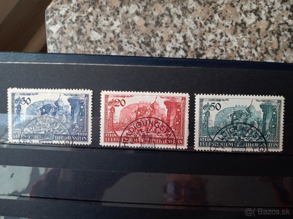 Poštové známky č.397 - LIchtenštajnsko - local motív