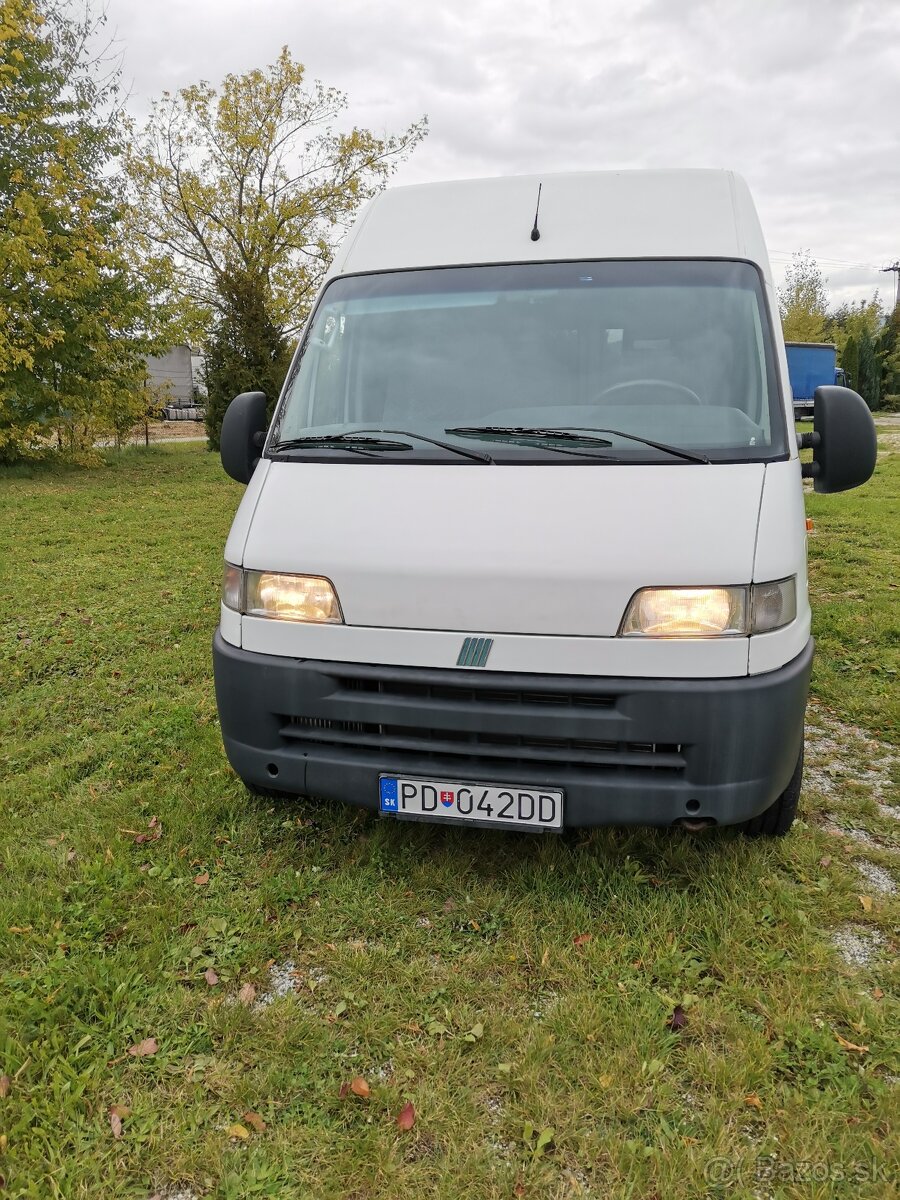 Predam Dodavku BUS Fiat DUCATO 2,8 iDTD,90Kw,r.v1998,9miest