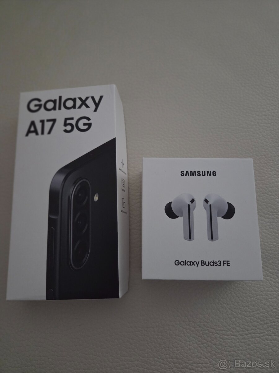 Samsung Galaxy A17 5G + sluchadla Samsung Galaxy Buds3 FE