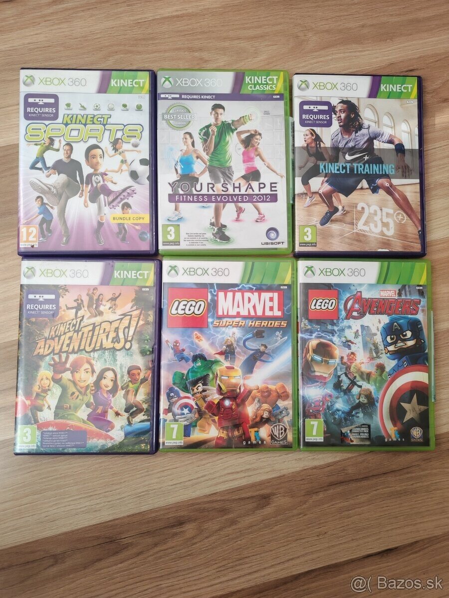 Predám hry na xbox 360