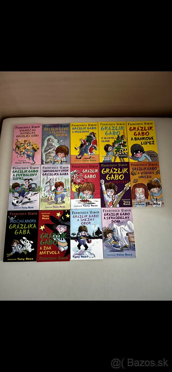 Predám knihy Grázlika Gaba