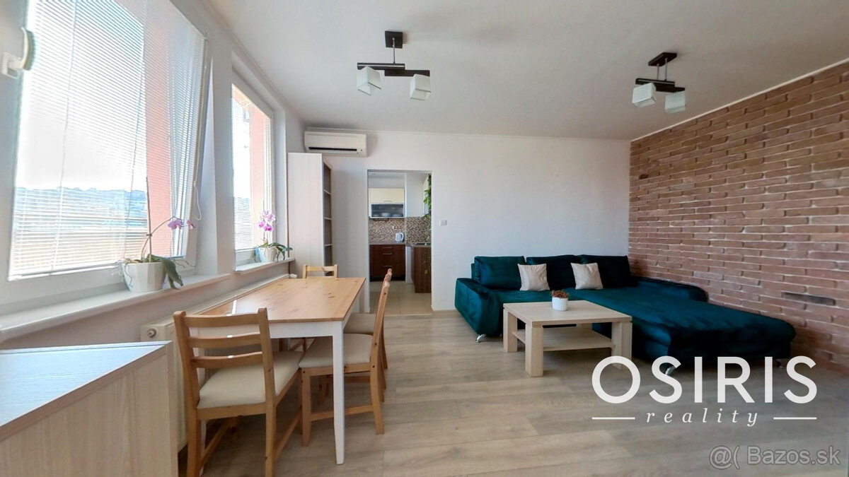 Na prenájom Klimatizovaný 2i byt s balkónom, Piešťanská ul.