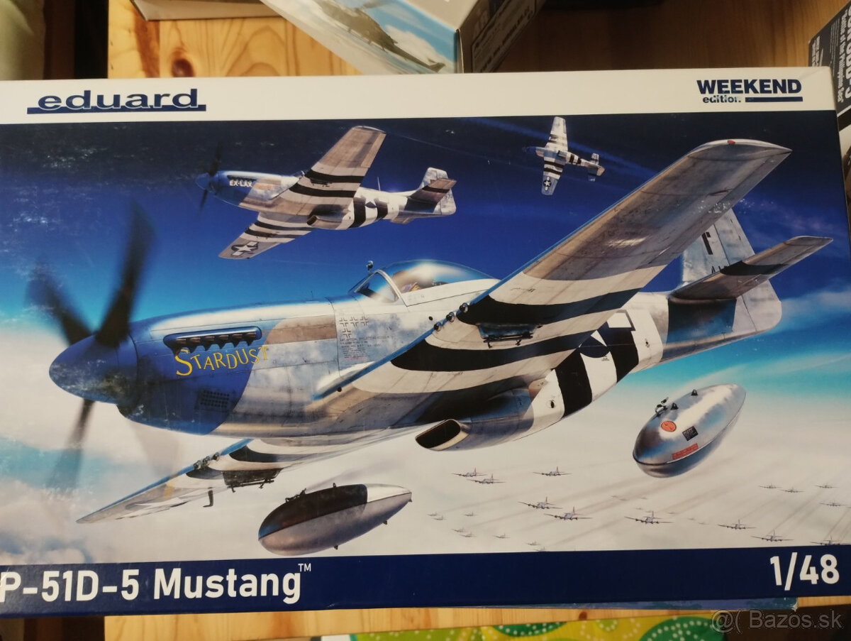 Stihačku P 51 Mustang