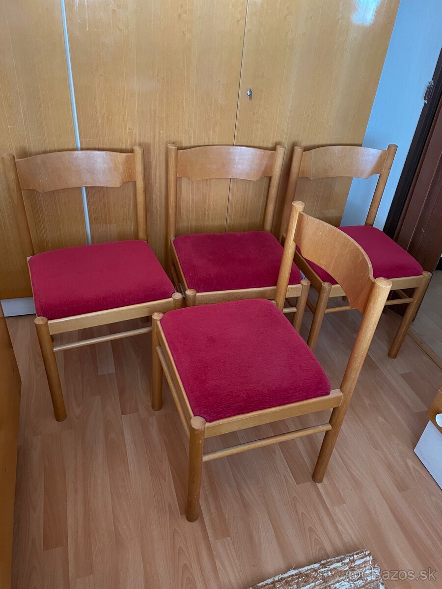 Stoličky, jedálenské stoličky, drevené stoličky