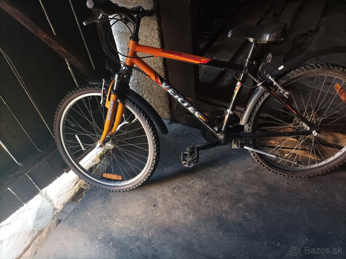 Predám detský odpruženy bicykel vector 24"