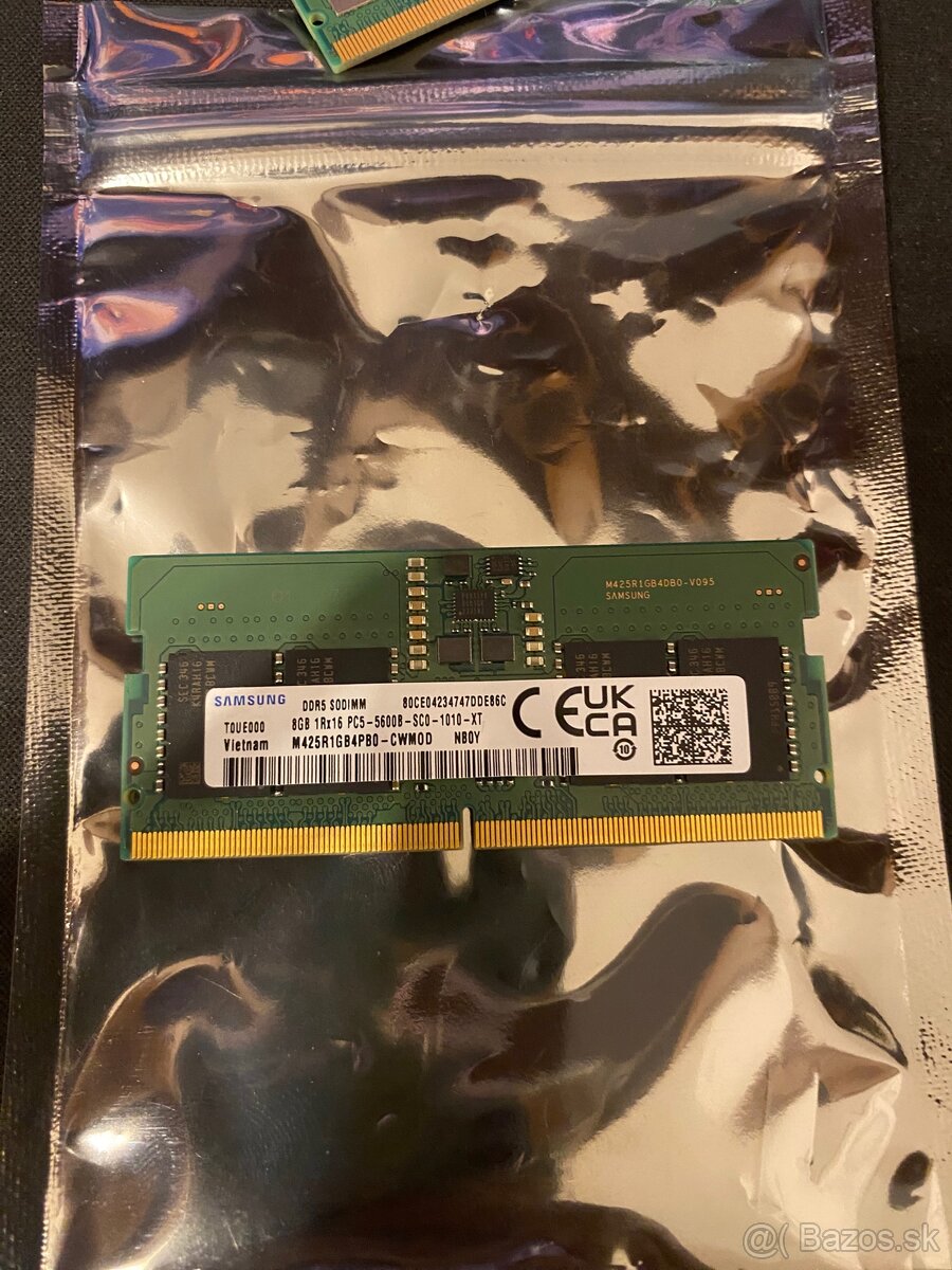 2x8GB DDR5 SODIMM 5600MHz