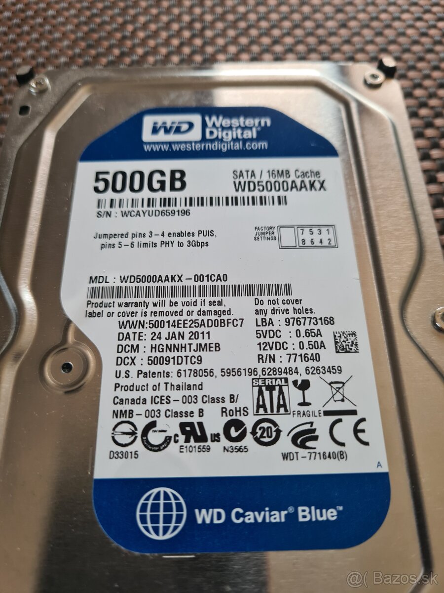 HDD 500GB