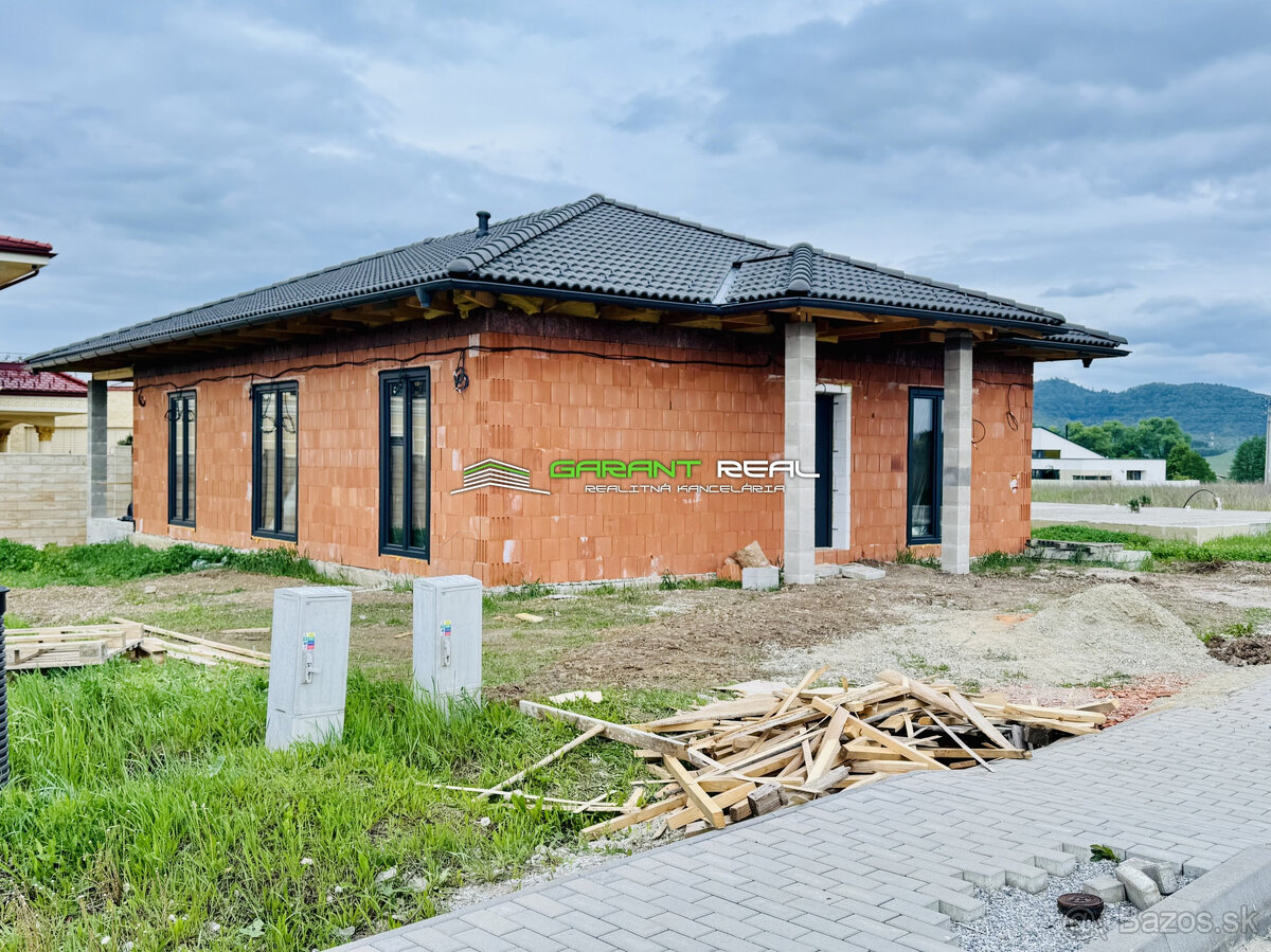 Predaj rodinný dom, 4-izb. bungalov, 120 m2, Nižná Šebastová