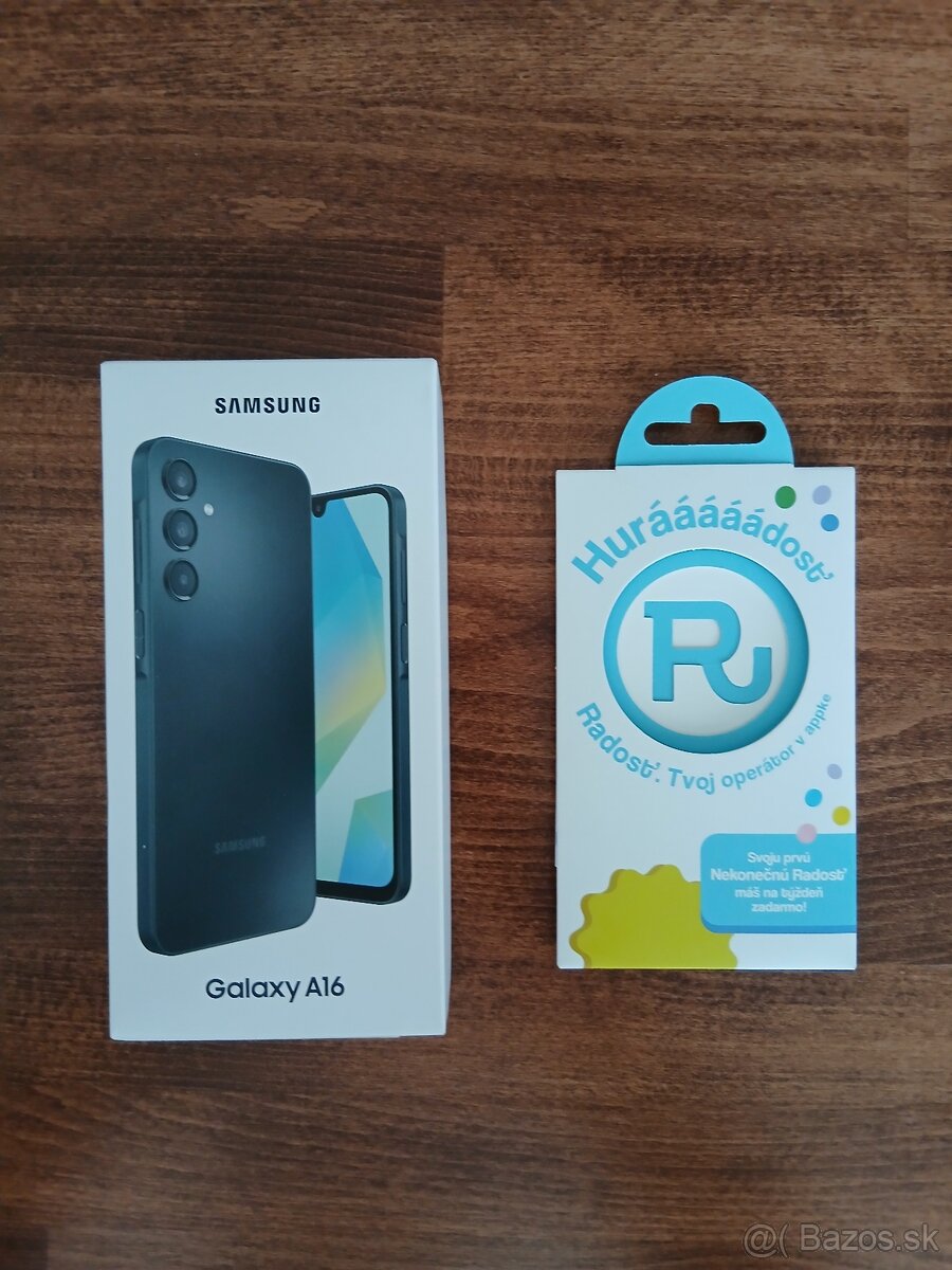 Samsung A16 4G + sim karta radosť + puzdro
