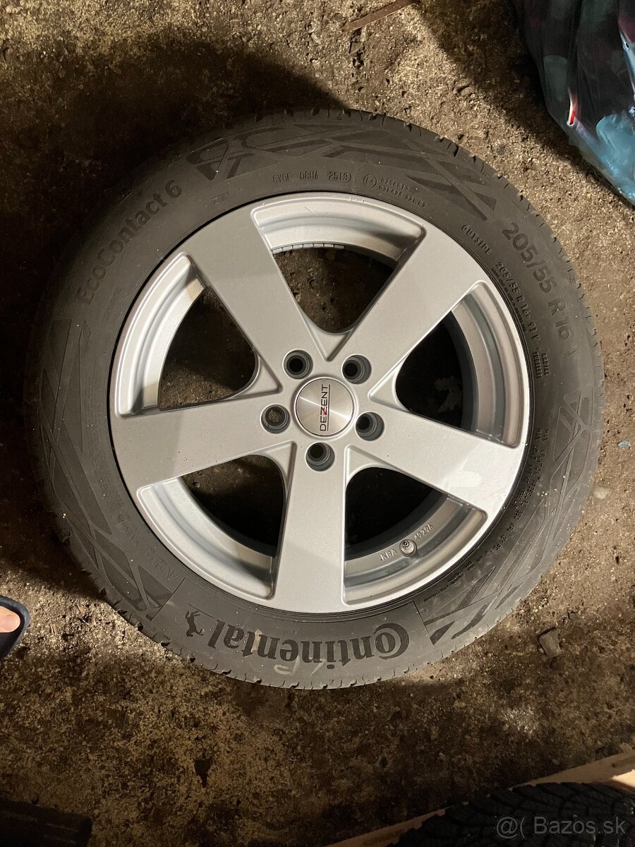 5x105 r16 CONTINENTAL 205/55R16