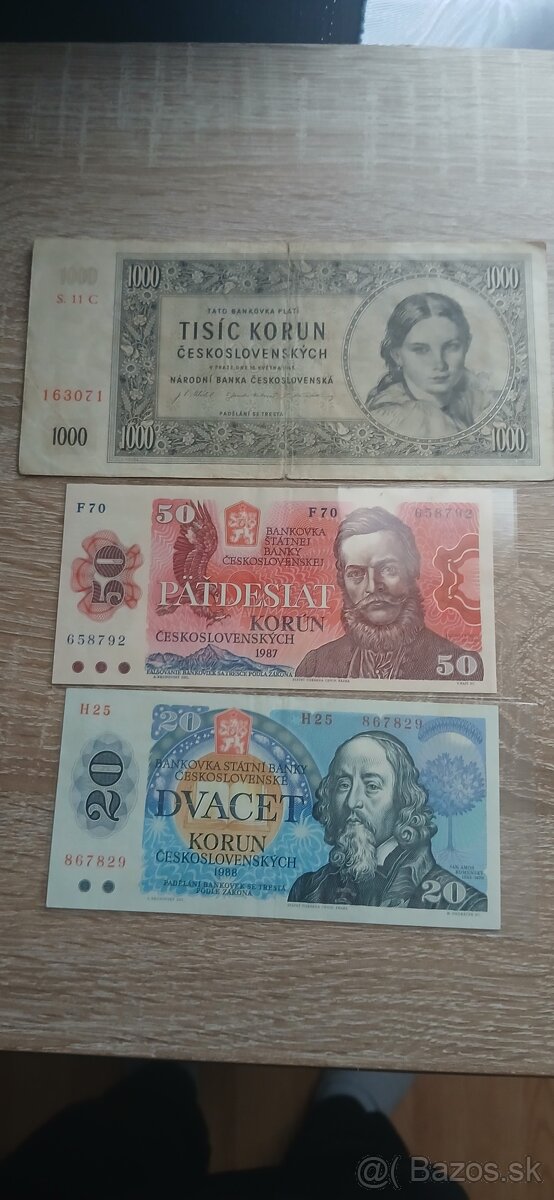 stare bankovky